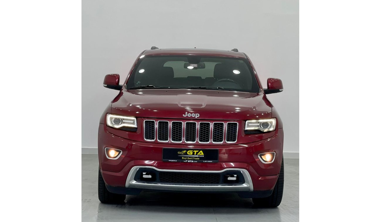 جيب جراند شيروكي 2015 Jeep Grand Cherokee Overland, Warranty, GCC