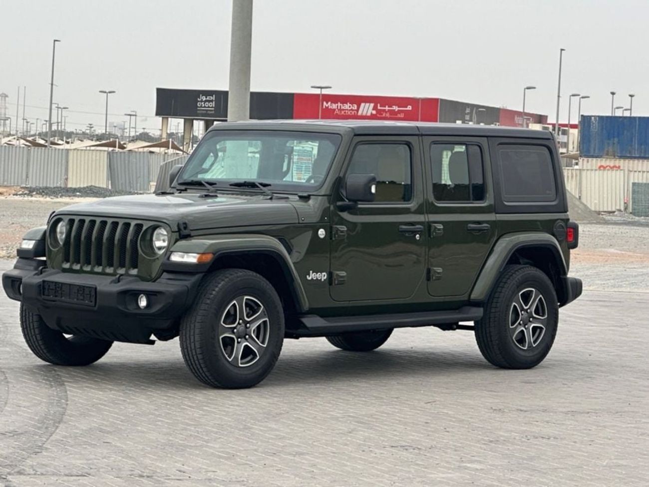 Jeep Wrangler Sport 3.6L M/T MODEL 2021 GCC CAR PERFECT CONDITION INSIDE AND OUTSIDE FULL OPTION