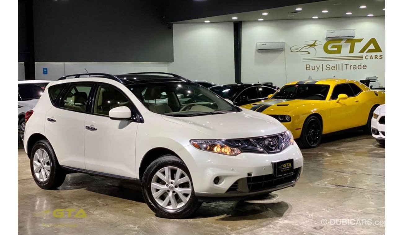 نيسان ميورانو 2015 Nissan Murano SL AWD, Warranty, Nissan Service History, Low KMs, GCC