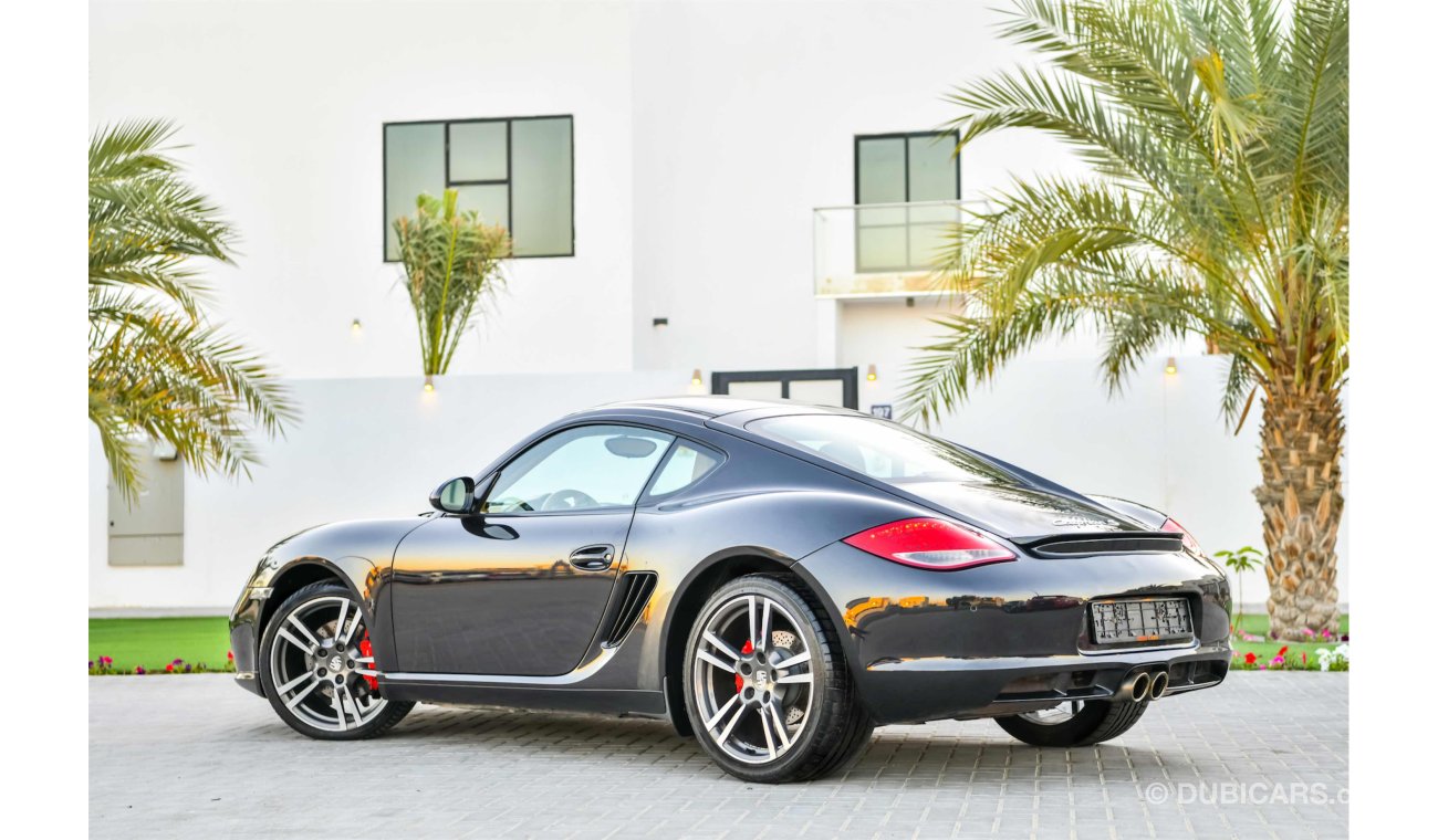 Porsche Cayman S - ULTRA LOW KILOMETERS - AED 2,114 PM! - 0% DP