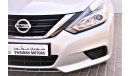 Nissan Altima AED 1272 PM | 0% DP | 2.5L S GCC WARRANTY