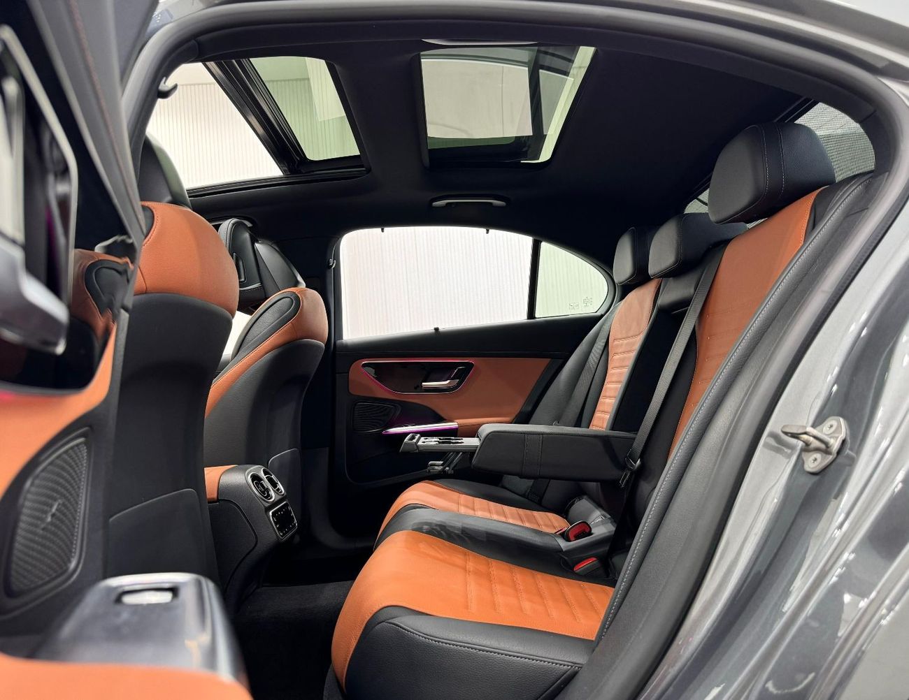 مرسيدس بنز C 200 بريميوم 2022 Mercedes Benz C200 AMG, July 2027 Mercedes Warranty + Service Pack, Full Options, Low K