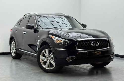 Infiniti QX70 2018 Infinite QX70 Sport Luxury, 1 Year Warranty, Infiniti Service History, Excellent Condition, GCC