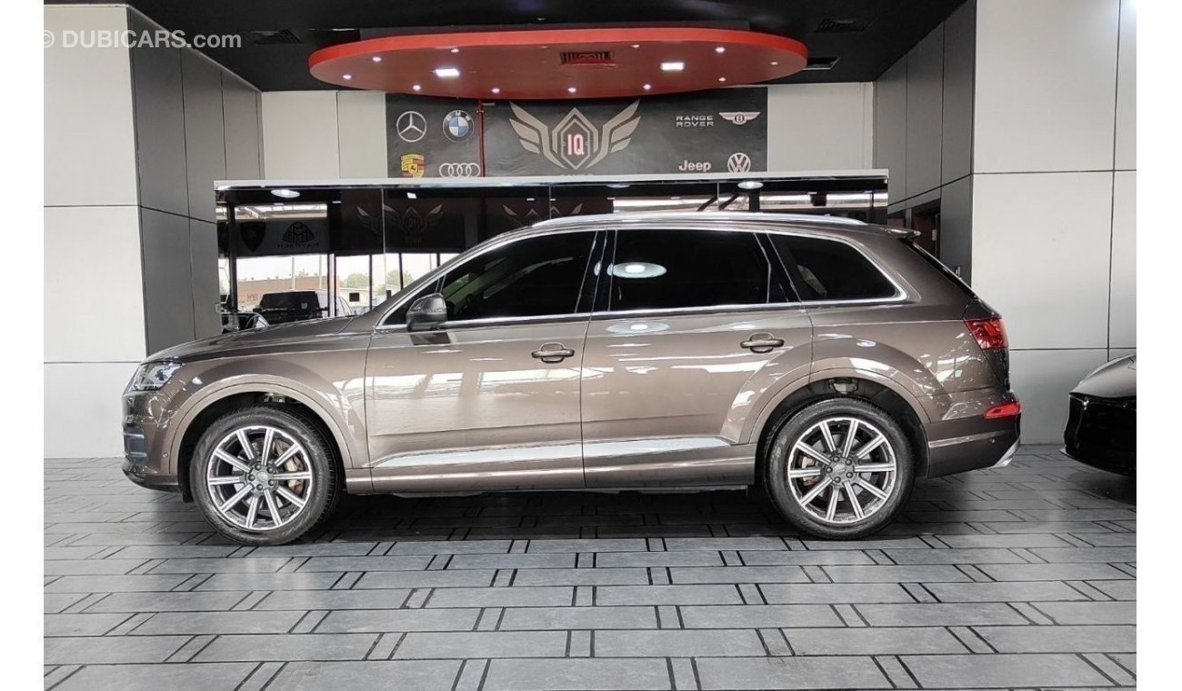 Audi Q7 AED 1,800 P.M | 2016 AUDI Q7 45 TFSI QUATTRO 3.0 L | 7 SEATS | GCC | UNDER WARRANTY