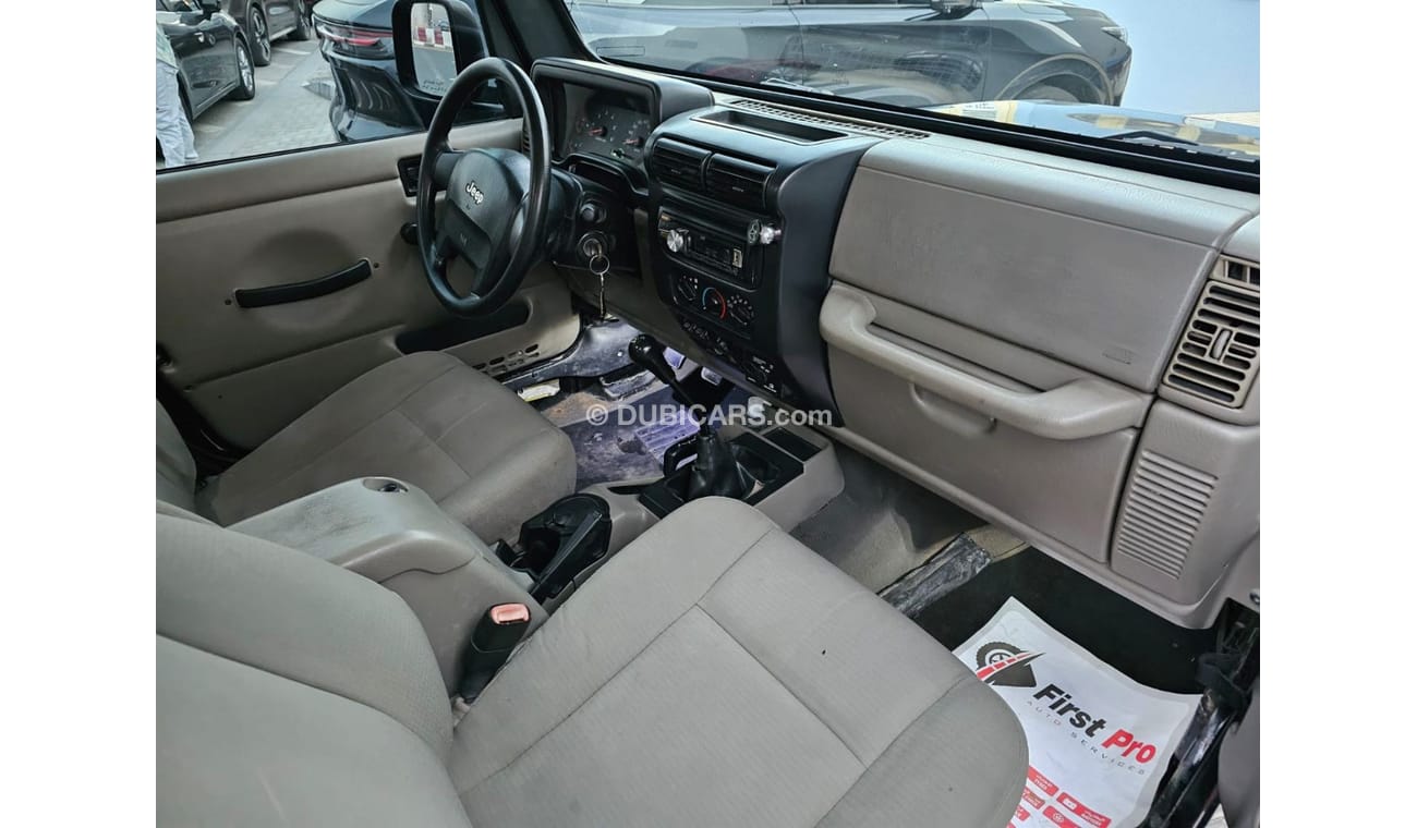 Jeep Wrangler WRANGLER SPORT 2006/ MANUAL TRANSMISSION