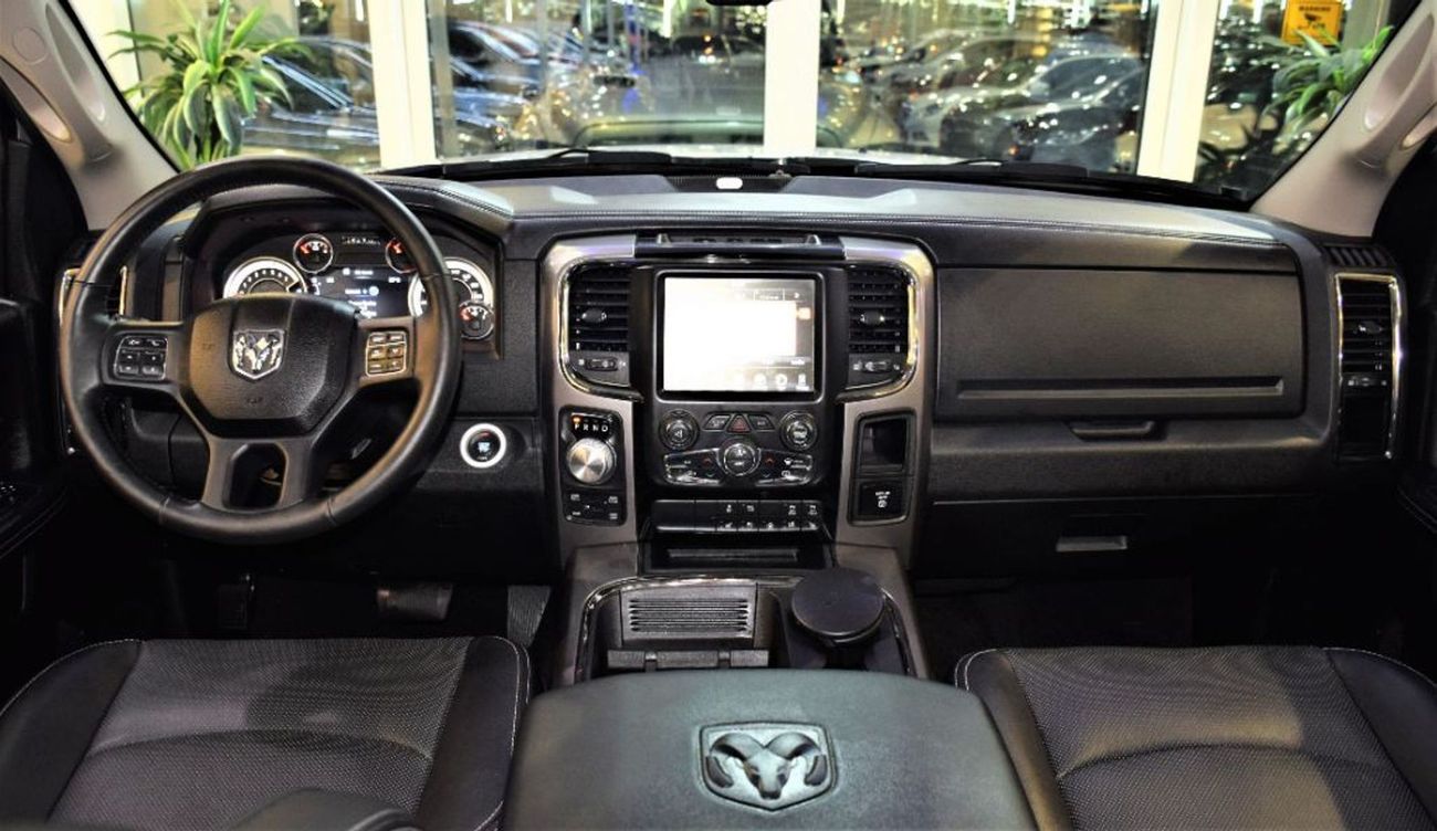 RAM 1500 ORIGINAL PAINT*AGENCY WARRANTY* 20,000 KM!! Dodge Ram 1500 4x4 5.7L HEMI 2017 Model!! in Silver Colo