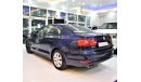 فولكس واجن جيتا LOW MILEAGE!! Volkswagen Jetta 2015 Model!! in Blue Color! GCC Specs