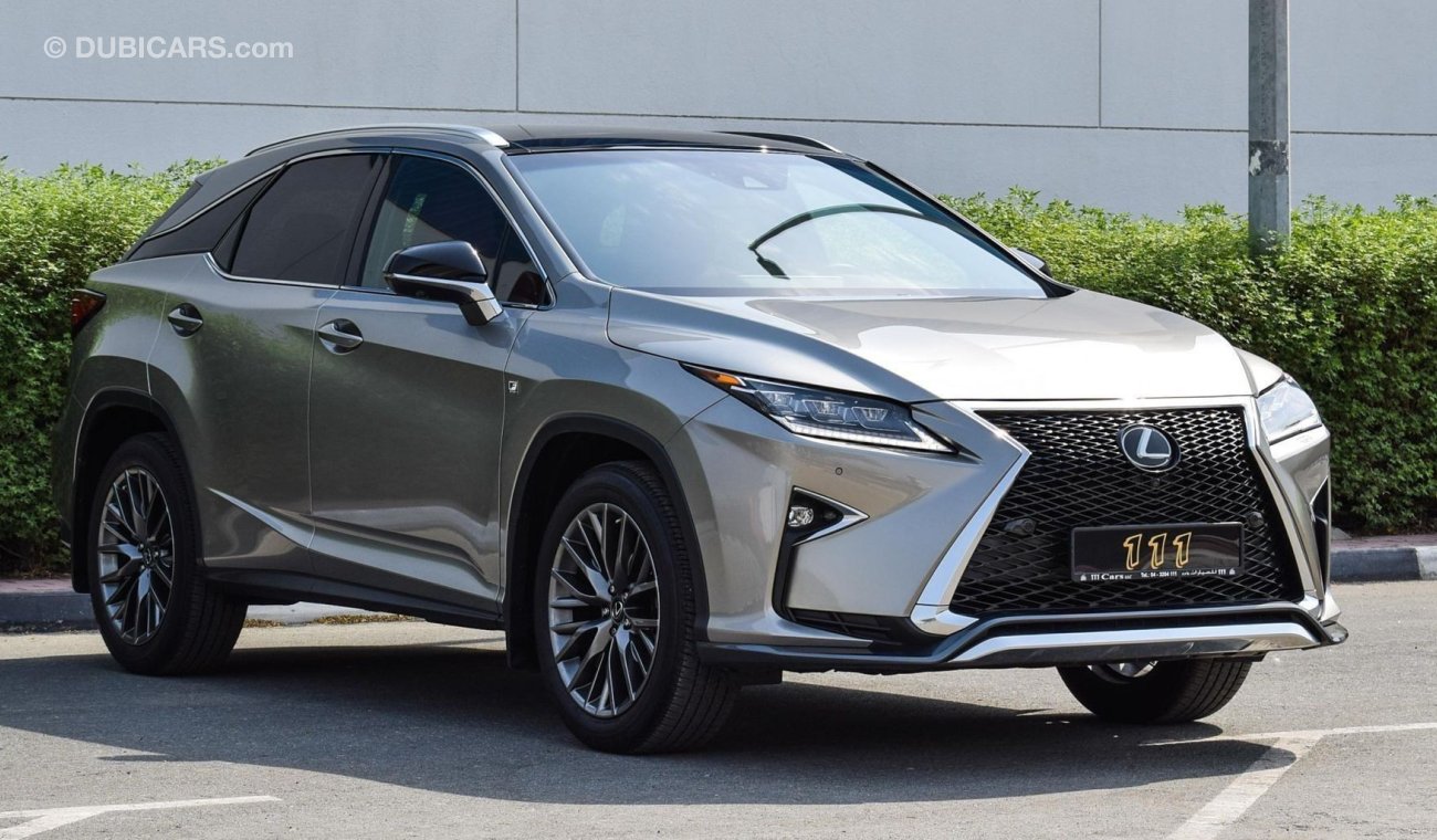 لكزس RX 350 F Sport / Canadian Specifications