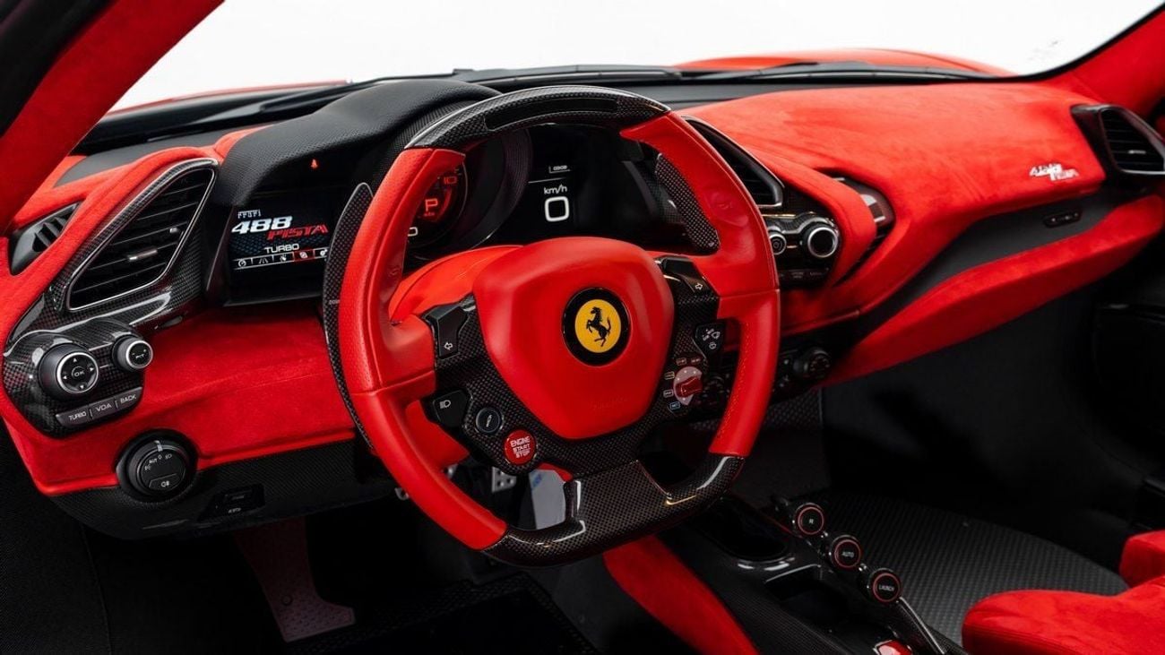 فيراري 488 بيستا High Spec - ٢٠١٩ - المواصفات اليابانية - تحت الضمان