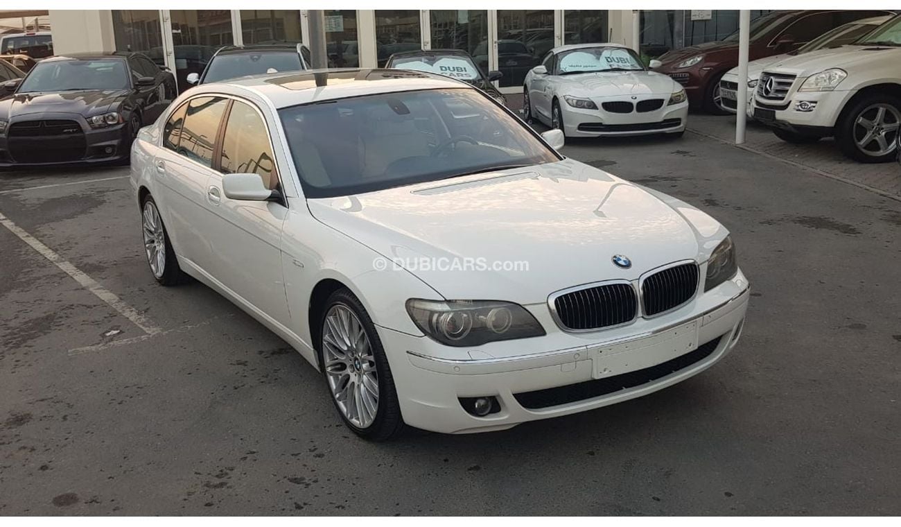 BMW 750Li BMW750 model2007 GCC one owner full option low mileage