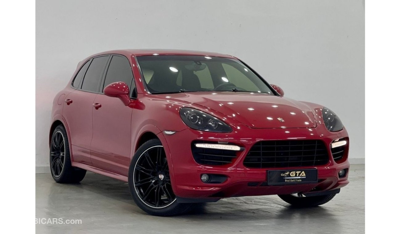 Porsche Cayenne 2013 Porsche  Cayenne GTS V8 Red Carmin, Service History, Just Been Serviced, GCC
