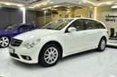 Mercedes-Benz R 350 EXCELLENT DEAL for our Mercedes Benz R350 ( 2009 Model ) in White Color GCC Specs