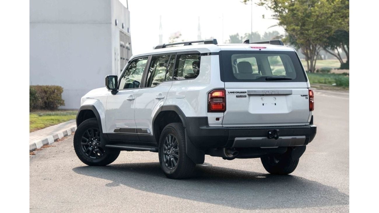 تويوتا برادو تويوتا برادو 2024 TX 2.4 - أبيض من الداخل بيج | للتصدير فقط