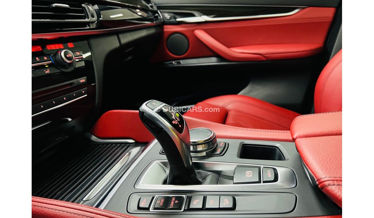BMW X6 50i M Sport GCC .. FSH .. Perfect Condition .. Original Paint ..