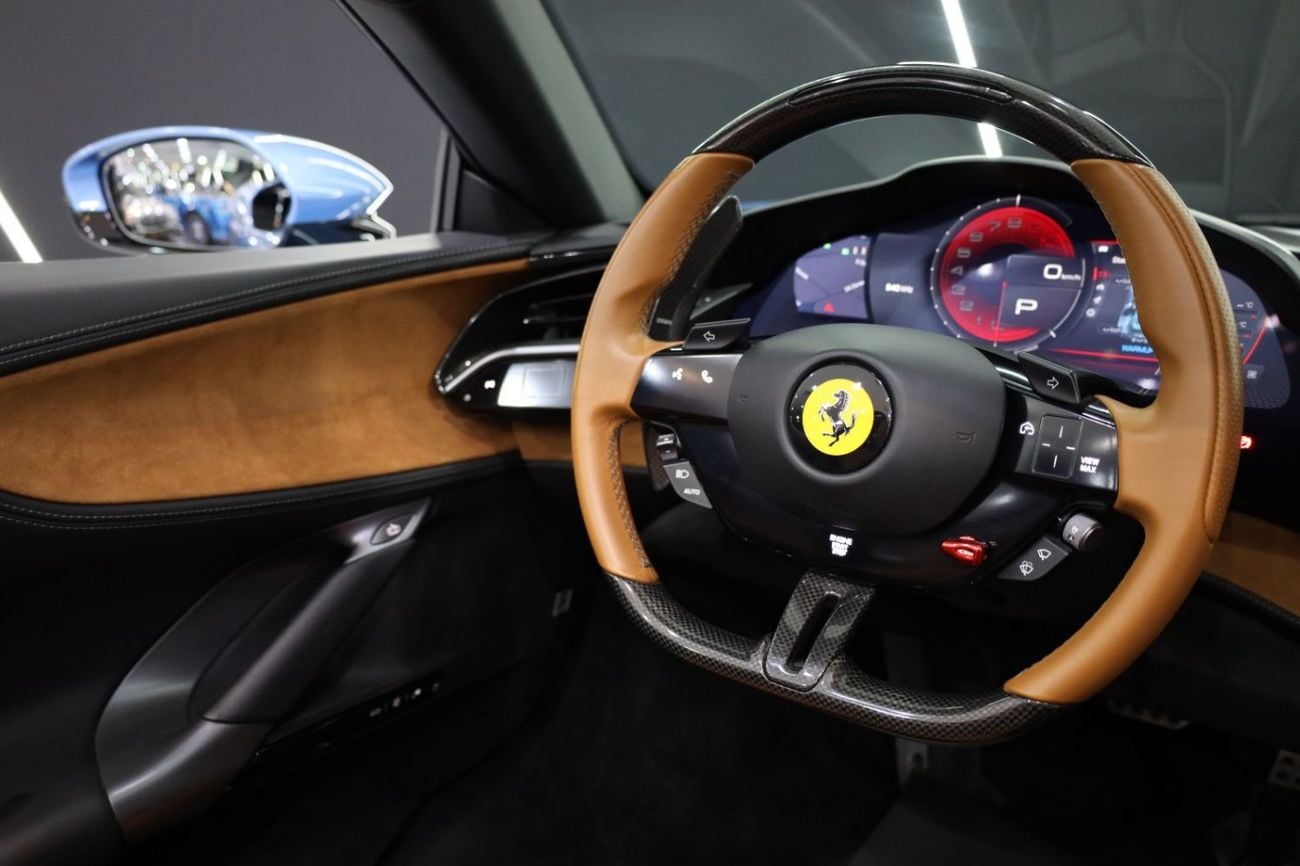 Ferrari SF90 Spider 2022 Ferrari SF90 Spider, JBL Audio, Carbon Interior, ADAS Full Pack, Dealer Service Package, GCC!!