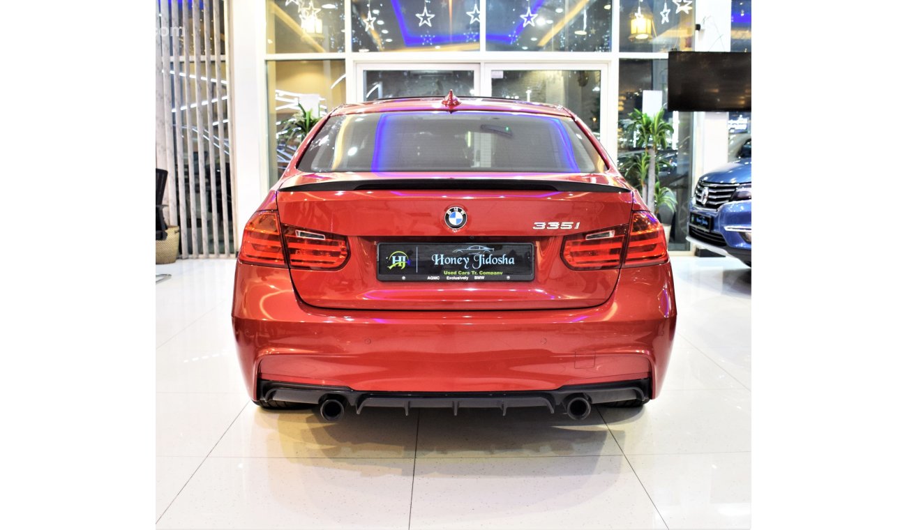 BMW 335i 2014 Model!! in Red Color! GCC Specs