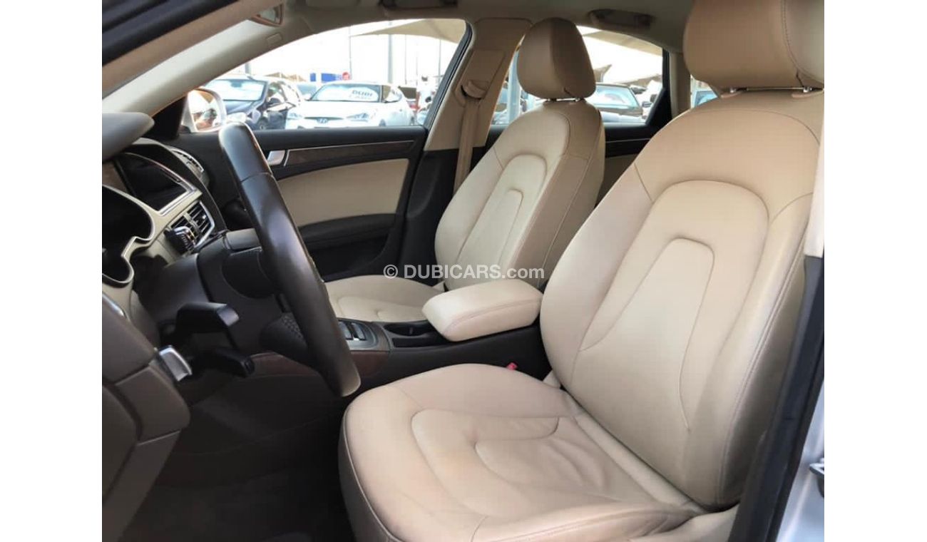 أودي A4 اودي A4 موديل 2013 خليجي فل مواصفات كراسي جلد ومثبت سرعه وتحكم كهربي كامل ونظام صوت ممتاز