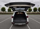 Lexus LX600 Lexus LX 600 twin turbo Model 2025 fuel petrol cylinder 6 white colour outside and interior orange