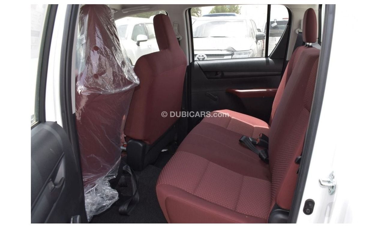 Toyota Hilux 2021 | 2.7L DLX 4X2 BASIC DC MT WITH FABRIC SEATS AND PETROL PICKUP