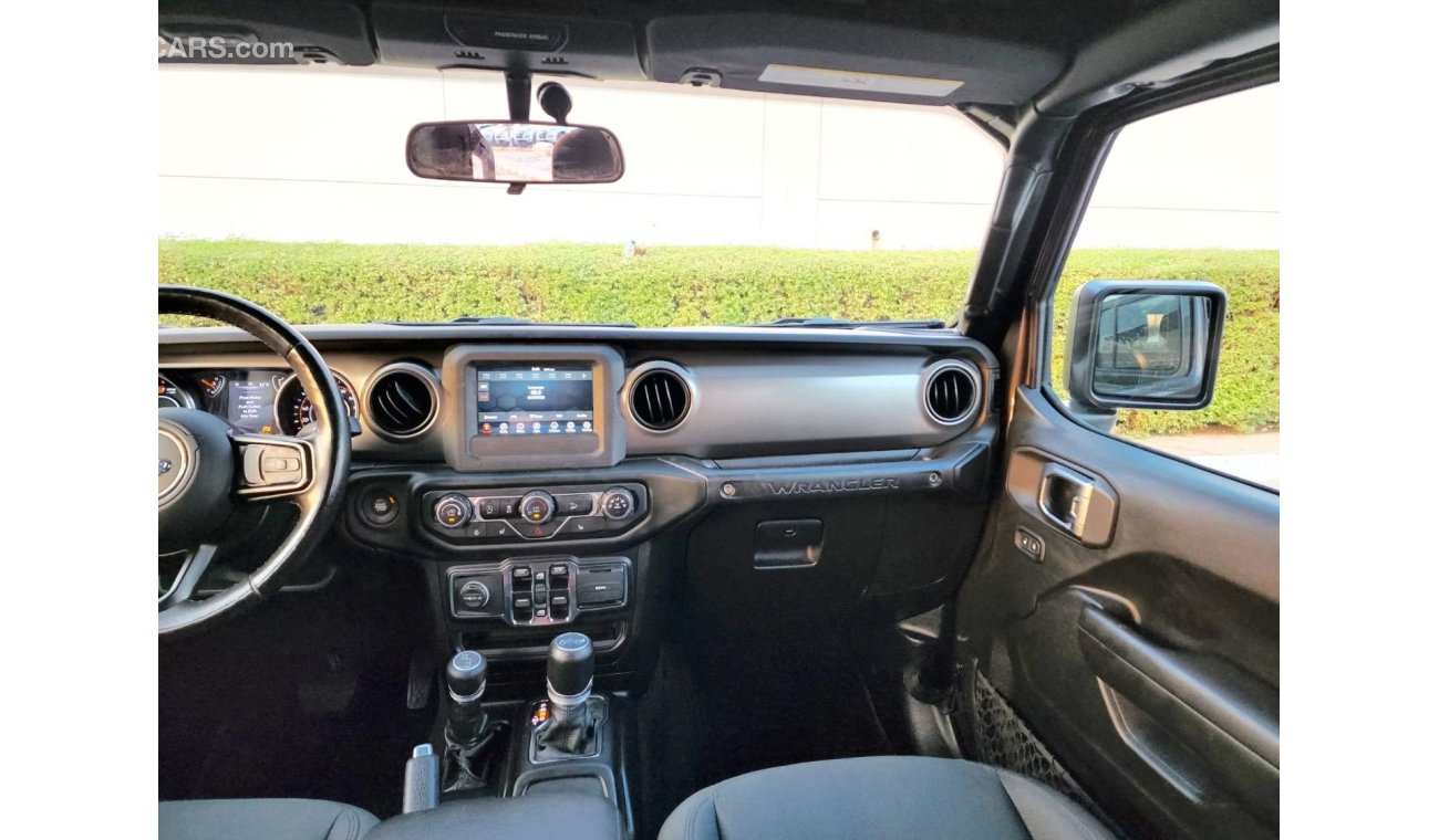 جيب رانجلر 2019 JEEP WRANGLER UNLIMITED SPORT  SOFT TOP  CONVERTIBLE (JL), 4DR SUV, 3.6L 6CYL PETROL, AUTOMATIC