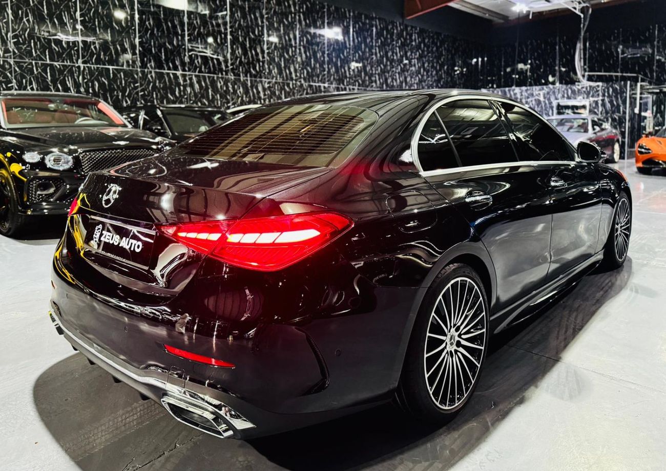 Mercedes-Benz C 200 2025 Mercedes Benz C200 AMG, Dec 2029 Mercedes Warranty, Very Low Kms, Excellent Condition, GCC