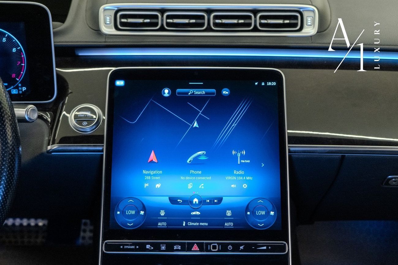 Mercedes-Benz S 500 4MATIC 3.0L 2021 Mercedes S500, Full Option, Diamond Seats, Excellent Condition, European Specs