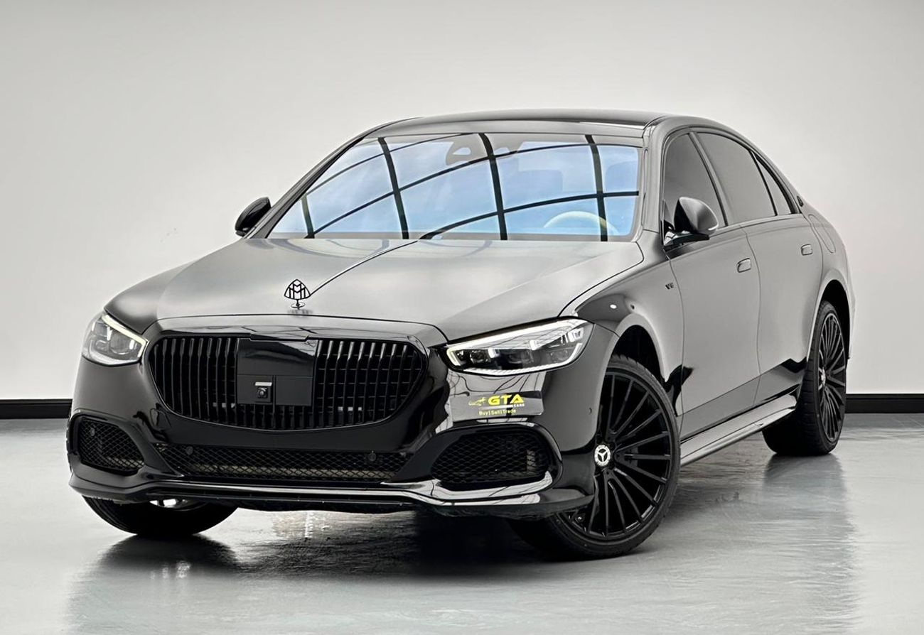 Mercedes-Benz S 580e 2023 Mercedes-Benz S580e, Maybach Kit, 1 Year Unlimited Km Warranty, Full Service History, GCC