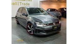 فولكس واجن جولف 2018 Volkswagen GTI, VW Warranty Service Contract, GCC, Low Kms