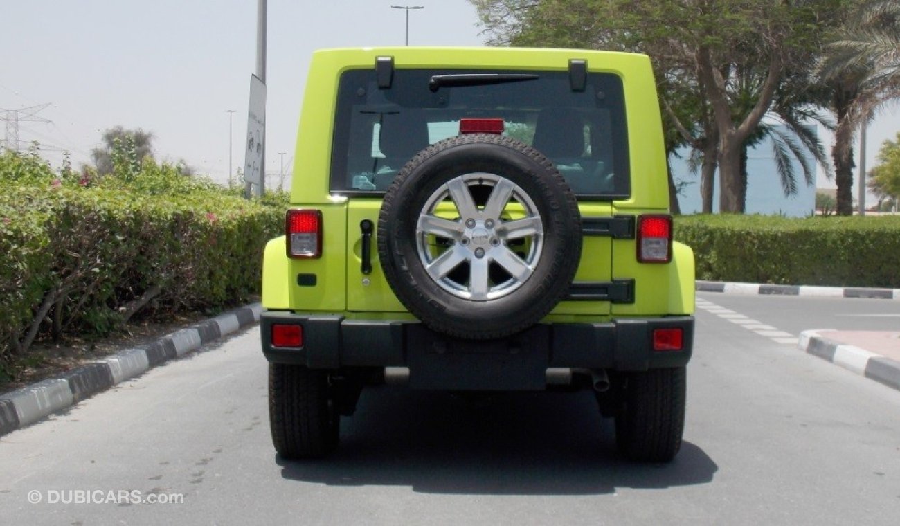 Jeep Wrangler Brand New 2016  SAHARA UNLIMITED 3.6L V6 GCC With 3 Yrs/60000 km AT the Dealer (Last Unit)