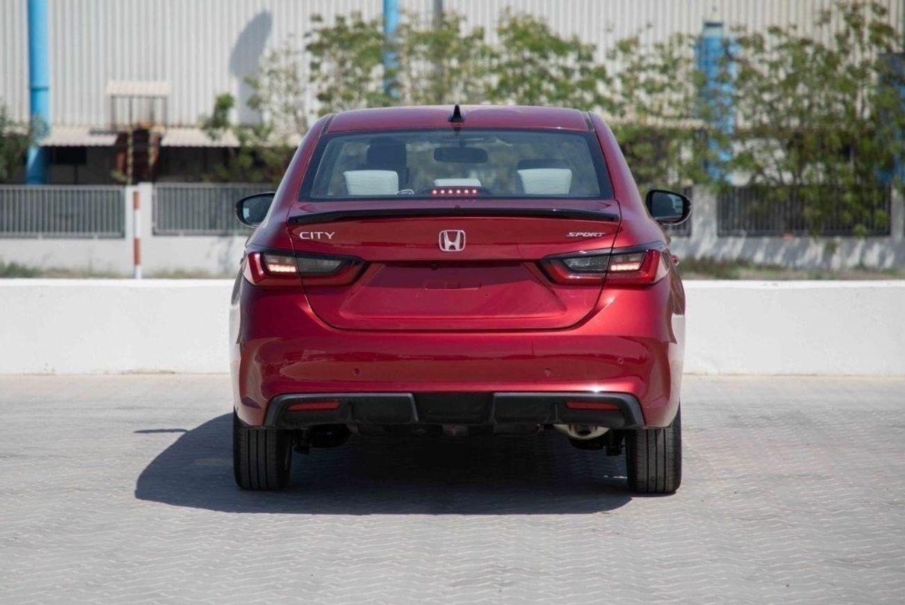 Honda City 2024 Honda City 1.5 LXS - Radiant Red inside Ivory