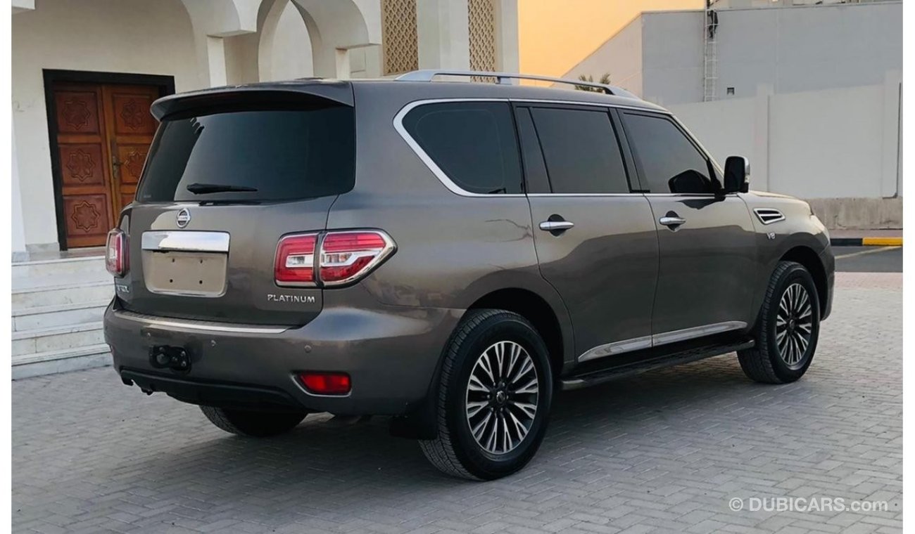 Nissan Patrol Nissan patrol platinum | 2015 | GCC | V8 | FULL OPTION