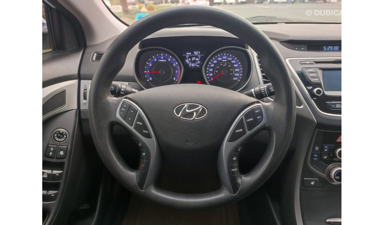 هيونداي إلانترا WHITEPETROL	97600	LHD AUTO	KMHDH4AE7GU591633- HYUNDAI 	ELANTRA	2015