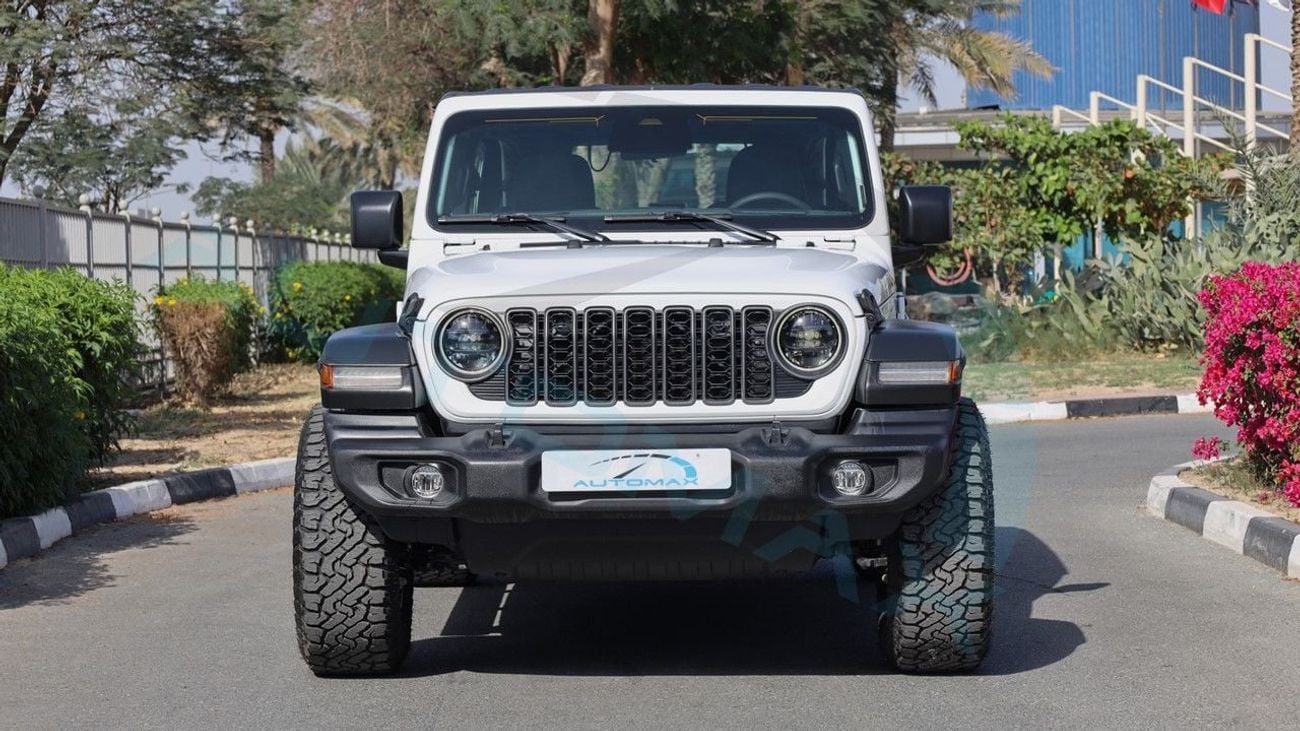 جيب رانجلر Unlimited Sport S I4 2.0T 2025 GCC 0Km With 3 Years Or 100,000Km Warranty