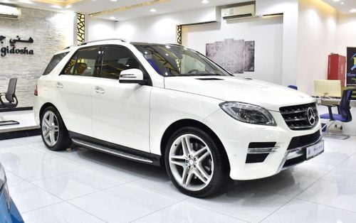 Mercedes-Benz ML 500 EXCELLENT DEAL for our Mercedes Benz ML500 4Matic ( 2013 Model ) in White Color GCC Specs