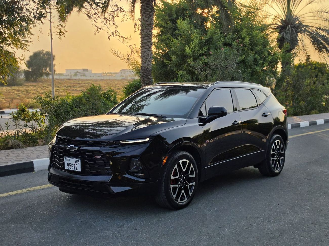 Chevrolet Blazer RS Chevrolet Blaizr V6 engine GCC Spec Low mileage 68000 km RS PACK  Price 70000 AED YEAR 2022 05855090