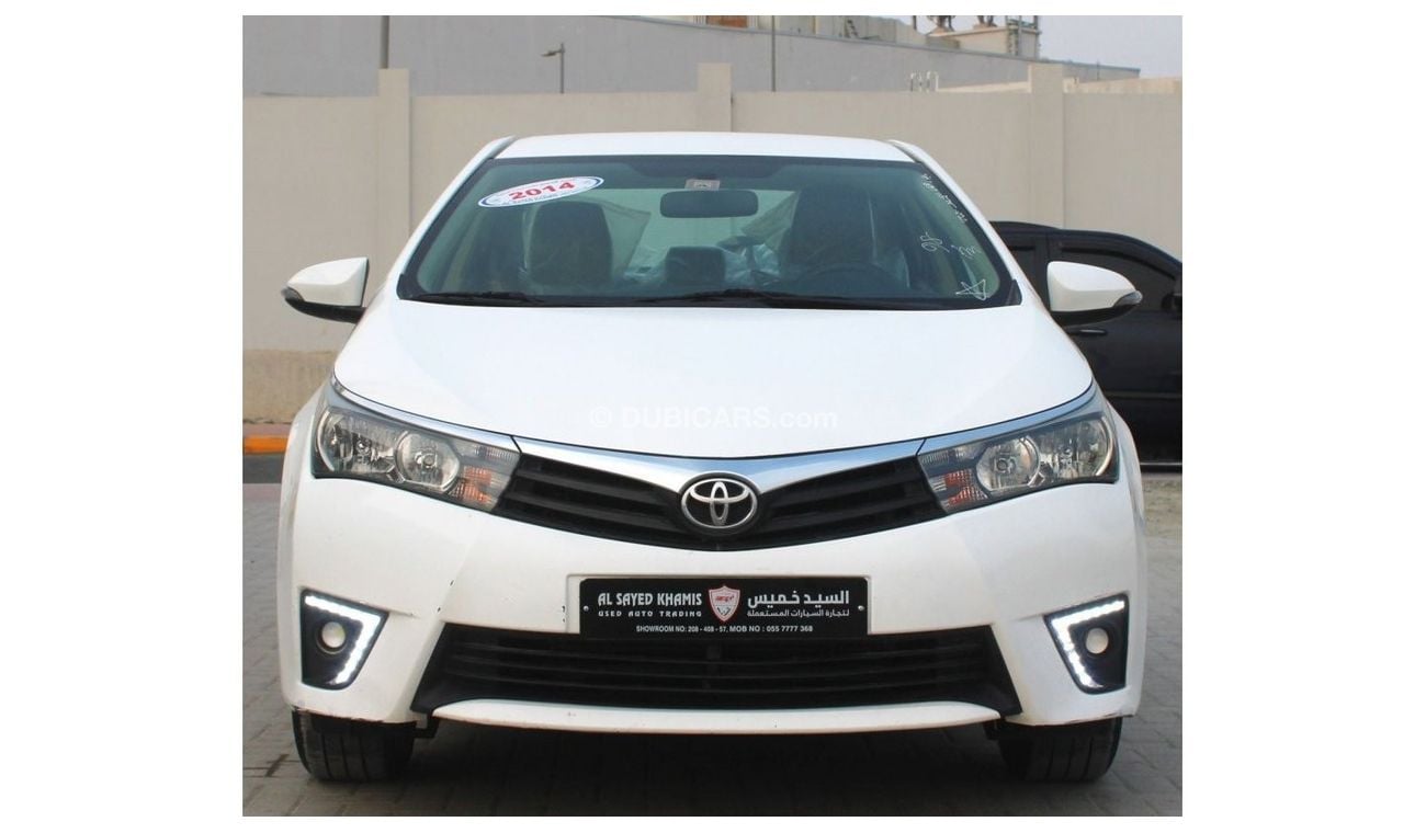 Toyota Corolla SE Toyota Corolla 2014 GCC in excellent condition