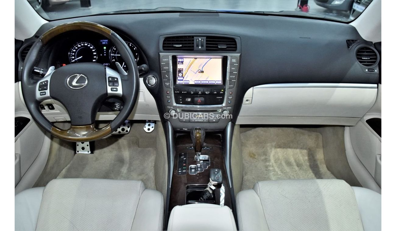 Lexus IS300 EXCELLENT DEAL for our Lexus IS 300C ( 2013 Model ) in Blue Color GCC Specs