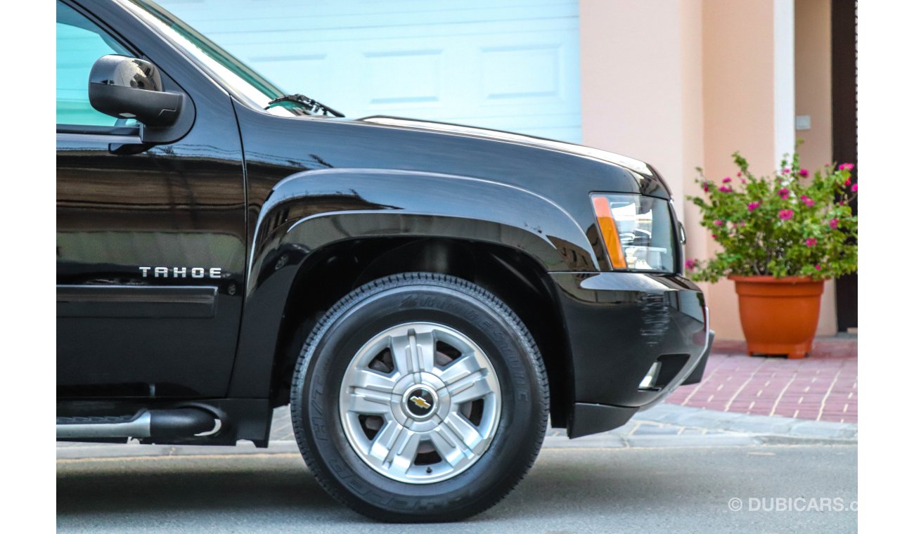 Chevrolet Tahoe 2014 Z71 AED 1570 P.M with 0% Downpayment