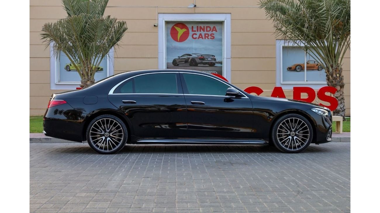 Mercedes-Benz S 500 4M Mercedes-Benz S500 2021 GCC under Agency Warranty with Flexible Down-Payment.