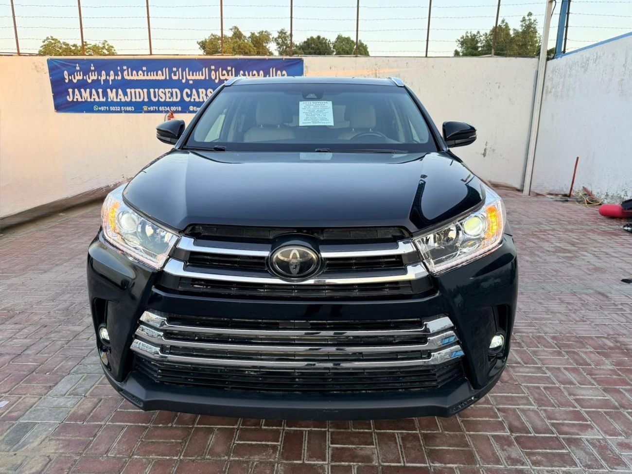 Toyota Highlander 2018 TOYOTA HIGHLANDER XLE 4X4 AWD FULL OPTION  READY Black