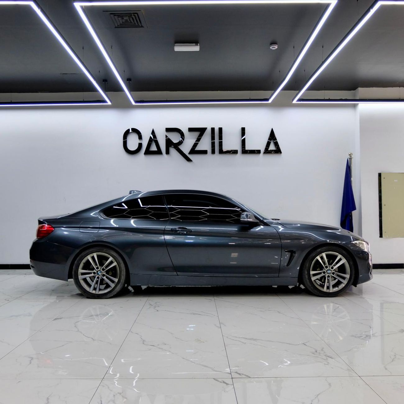 BMW 420i BMW 420i 2015 – Gray Exterior with Black Leather Interior
