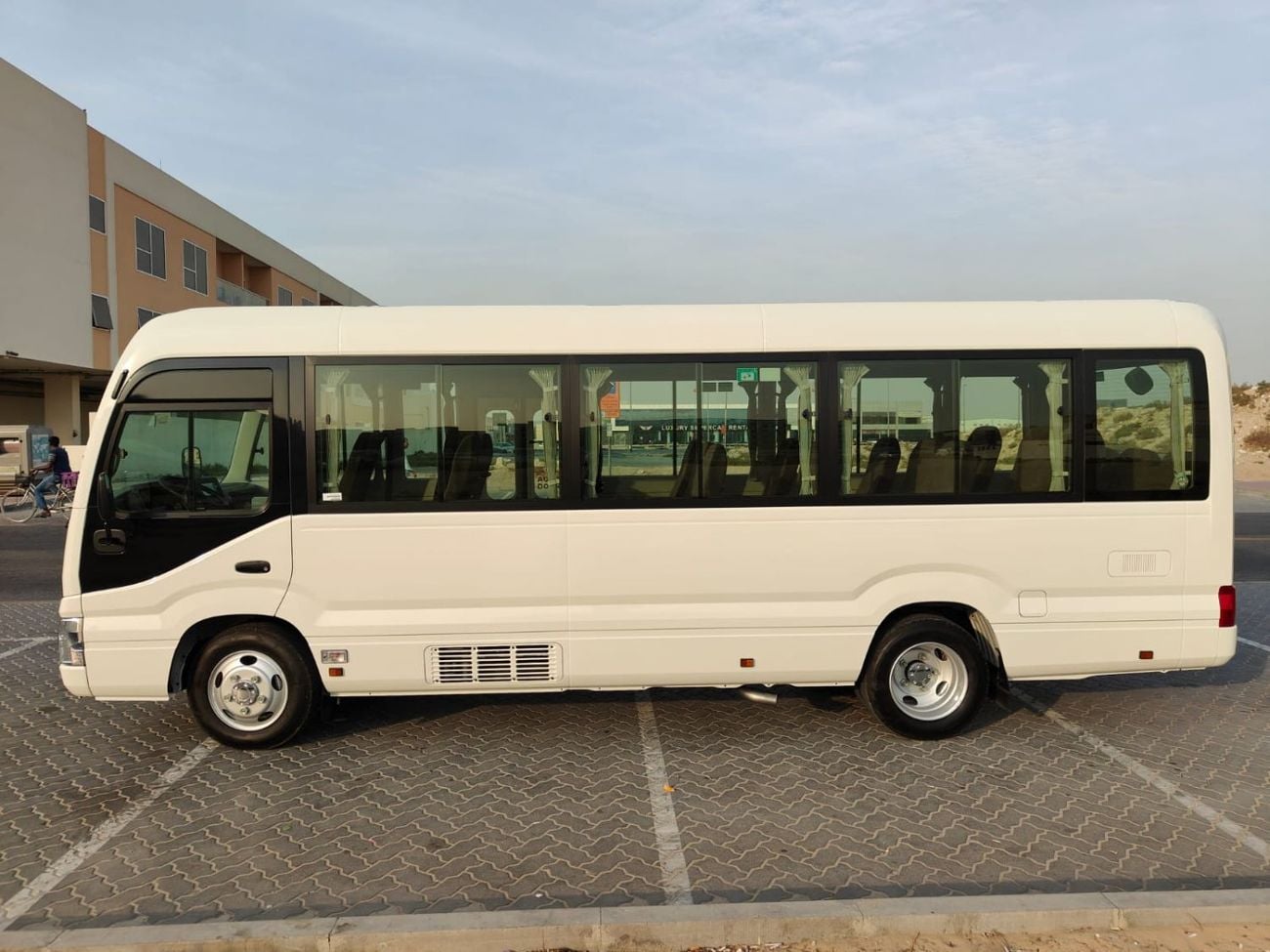 Toyota Coaster 2025 Toyota Coaster High-Roof 23-Seater (2-Point Seatbelts) 4.0L 4-Cyl Turbo Diesel M/T RWD (Auto Cl