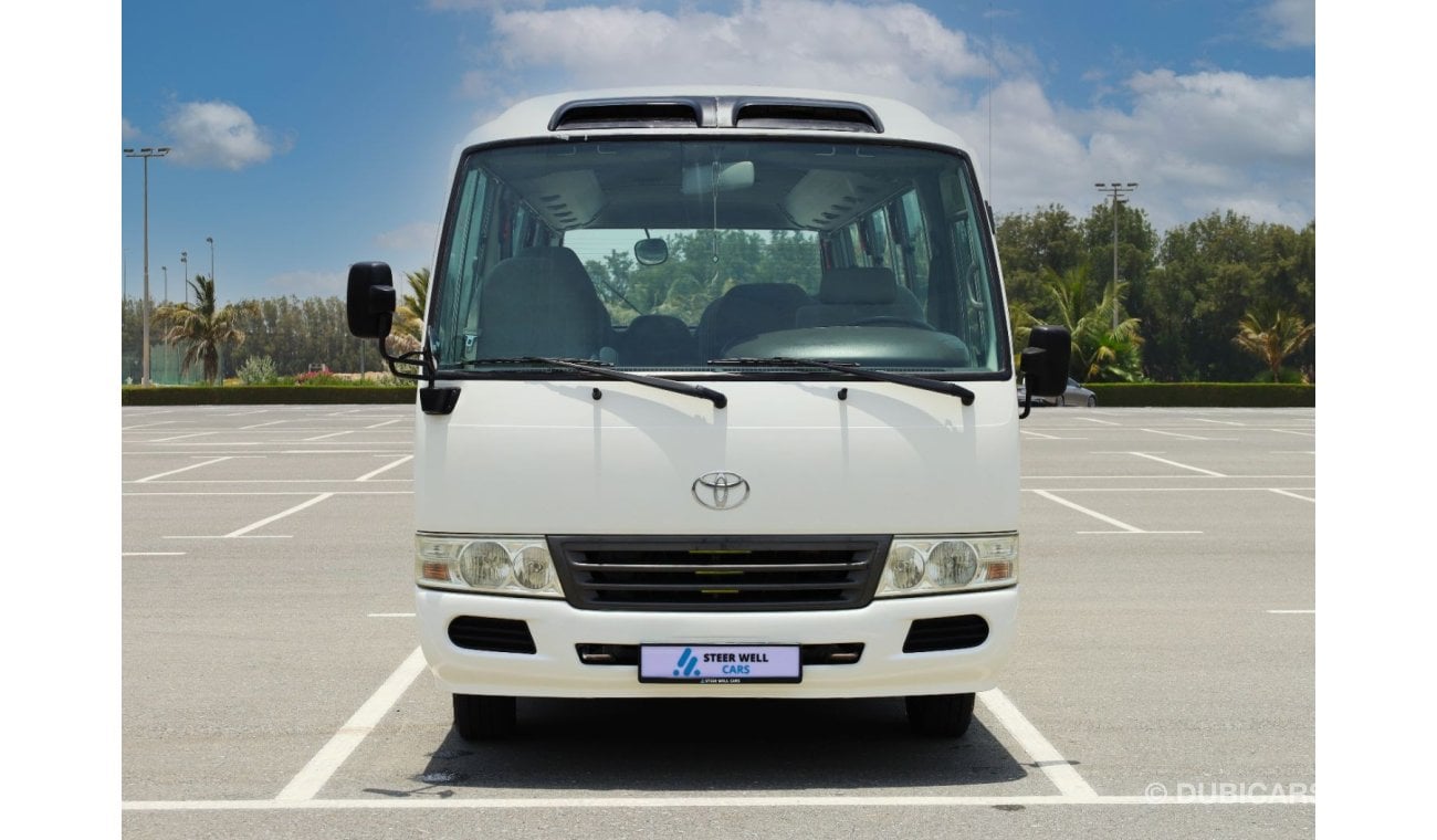 تويوتا كوستر 2015 | TOYOTA COASTER DLS | DIESEL, 30 SEATER, MANUAL TRANSMISSION | WITH GCC SPECS AND EXCELLENT CO