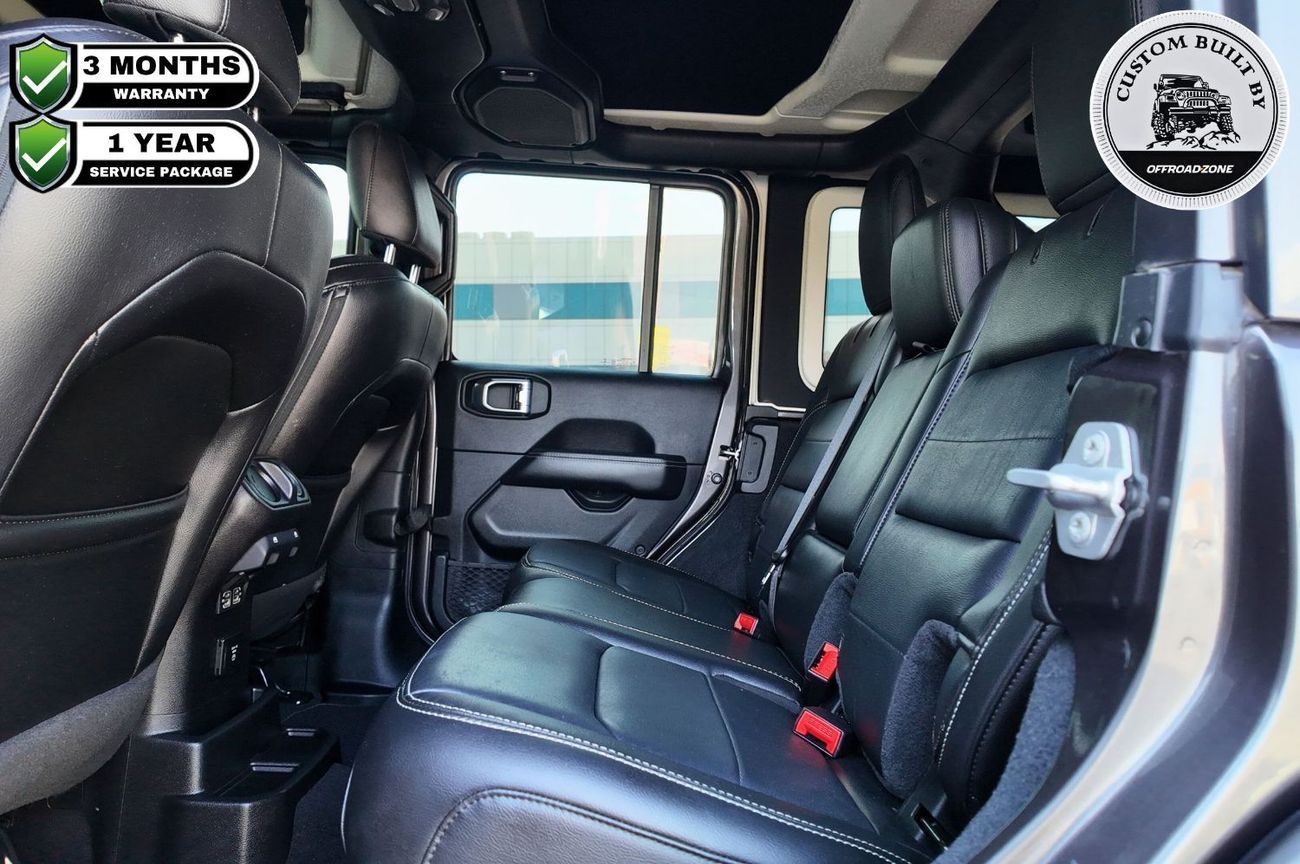 Jeep Wrangler Unlimited Sahara 3.6L / 3 Months ORZ Warranty and 1 Year ORZ Service Package Included