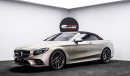 Mercedes-Benz S 560 Cabriolet 2019 - GCC Under Warranty and Service Contract