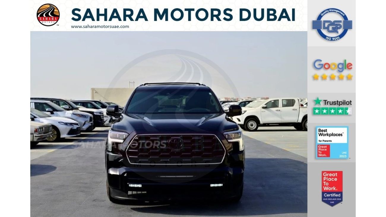 تويوتا سيكويا Platinum I- Force Hybrid V6 3.5L 4WD 7-Seater AT
