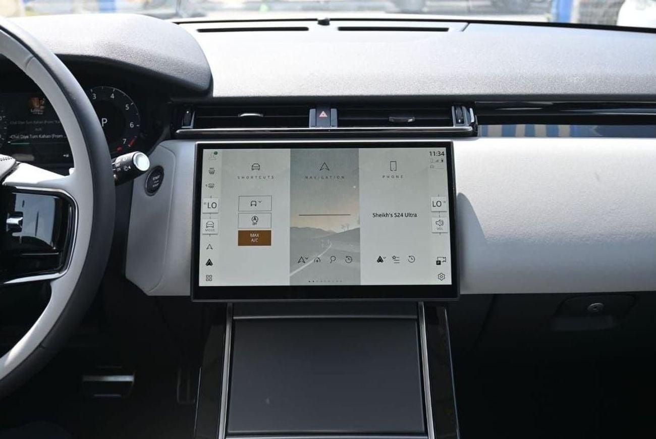 لاند روفر رينج روفر فيلار R-DYNAMIC SE Land Rover Range Rover Velar, R Dynamic SE 2.0L Turbo AWD, Model 2025, Color Santorini 