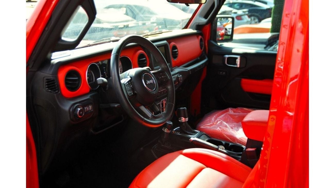 Jeep Wrangler Unlimited Sport JEEP WRONGLER 2021 RED INTERIOR