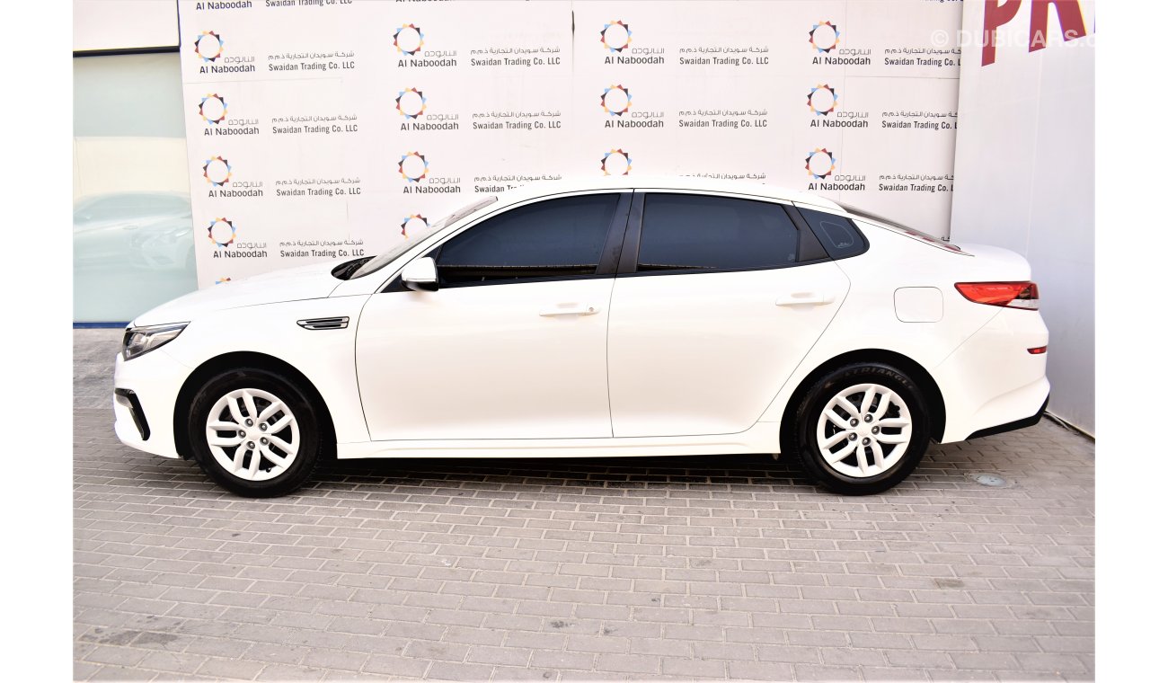 Kia Optima AED 1311 PM | 2.4L GL GCC DEALER WARRANTY
