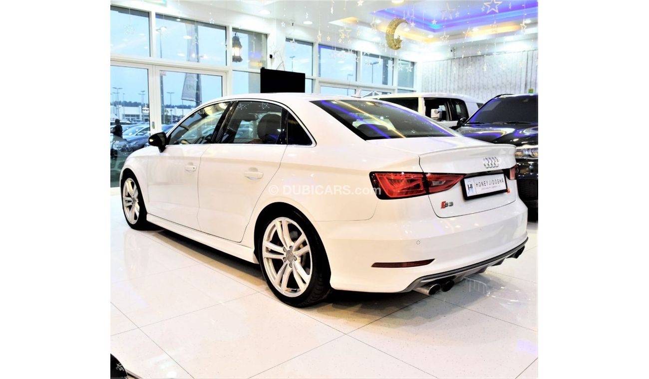 Audi S3 Amazing AUDI S3 Quattro 2016 Model!! White  Color! GCC Specs